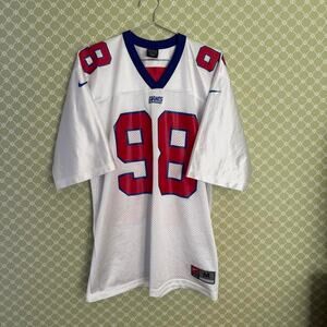 Vintage Y2K New York giants Nike white Jessie Armstead jersey